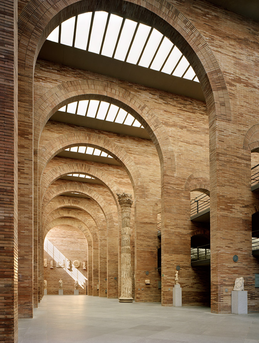 NATIONAL MUSEUM OF ROMAN ART MERIDA, SPAIN 1980-1986