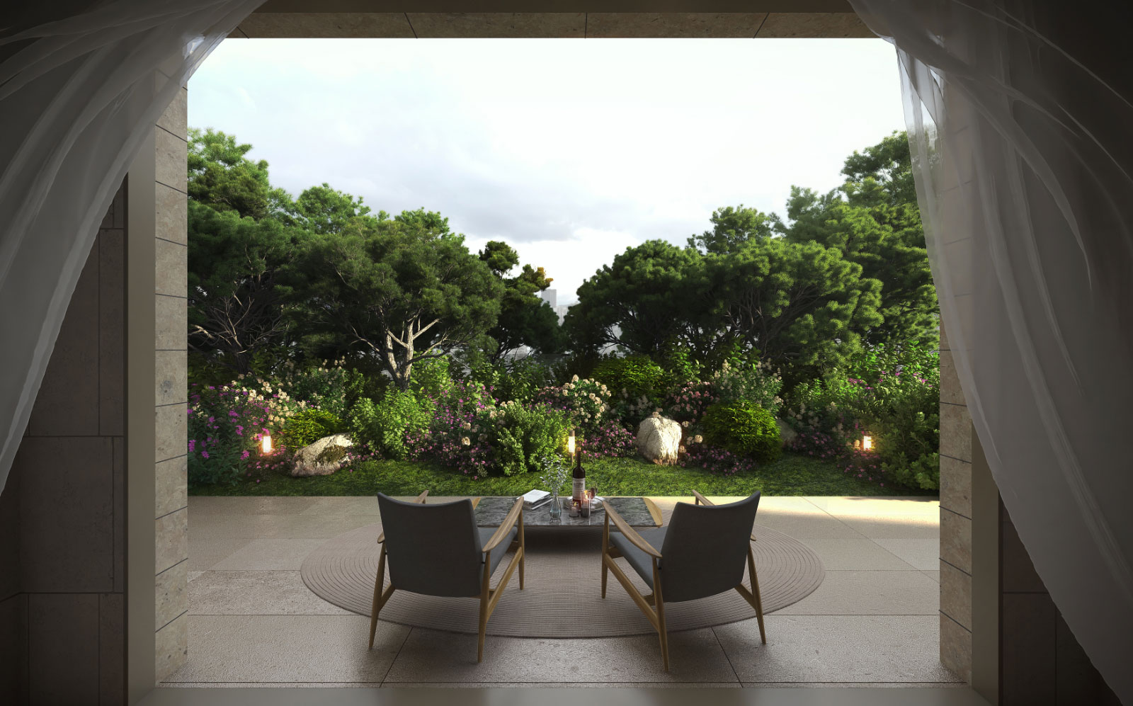 landscaping Type – Forest type